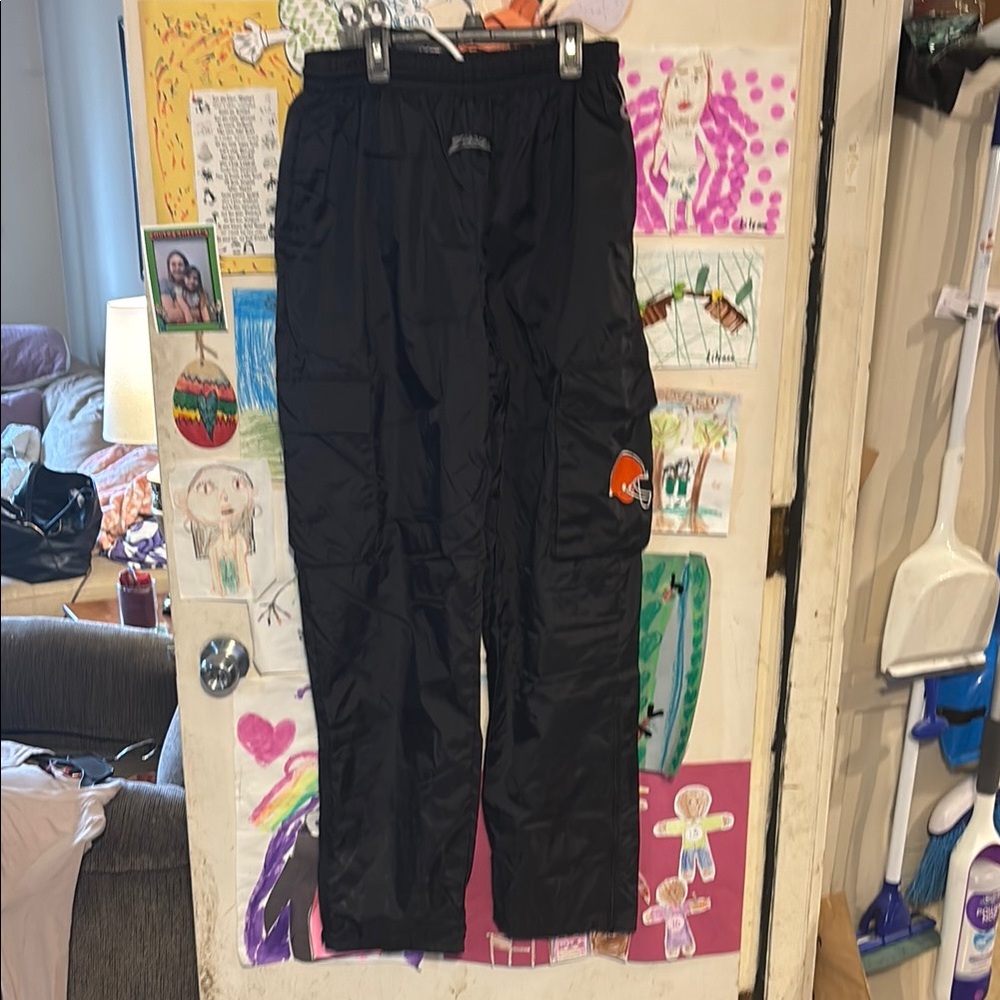 Like new men’s zubaz browns black swishi pants xl